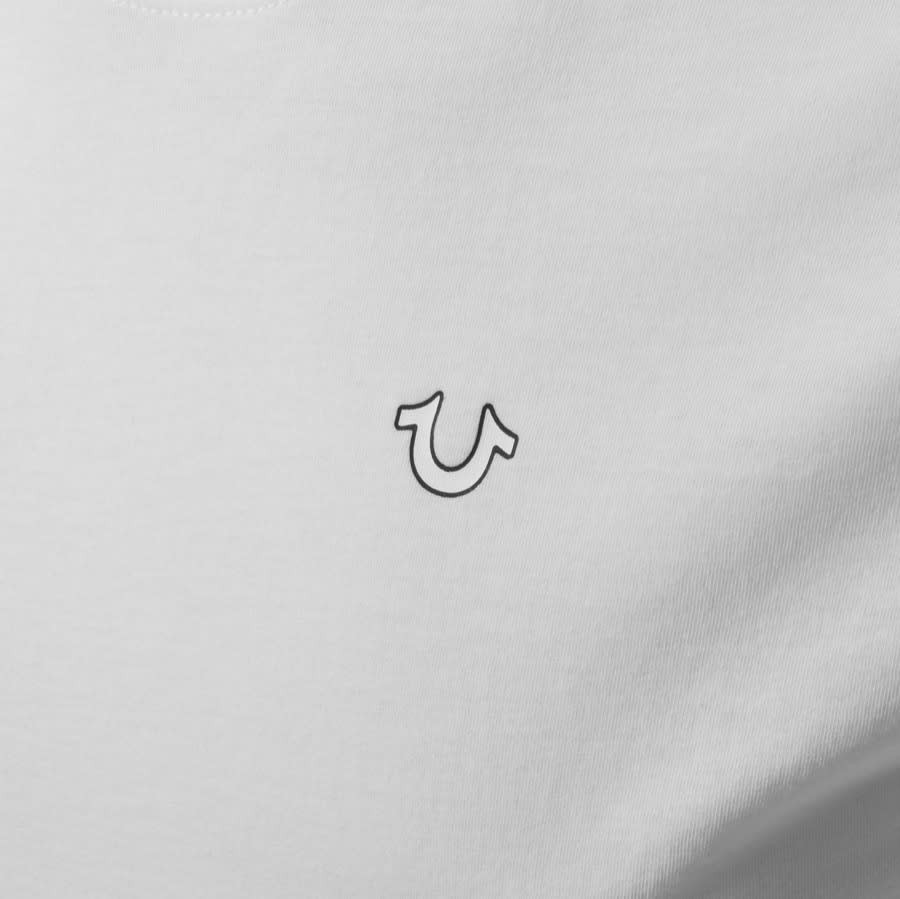 Alternative Image for ProductTrue Religion Crew Neck Logo T Shirt White3